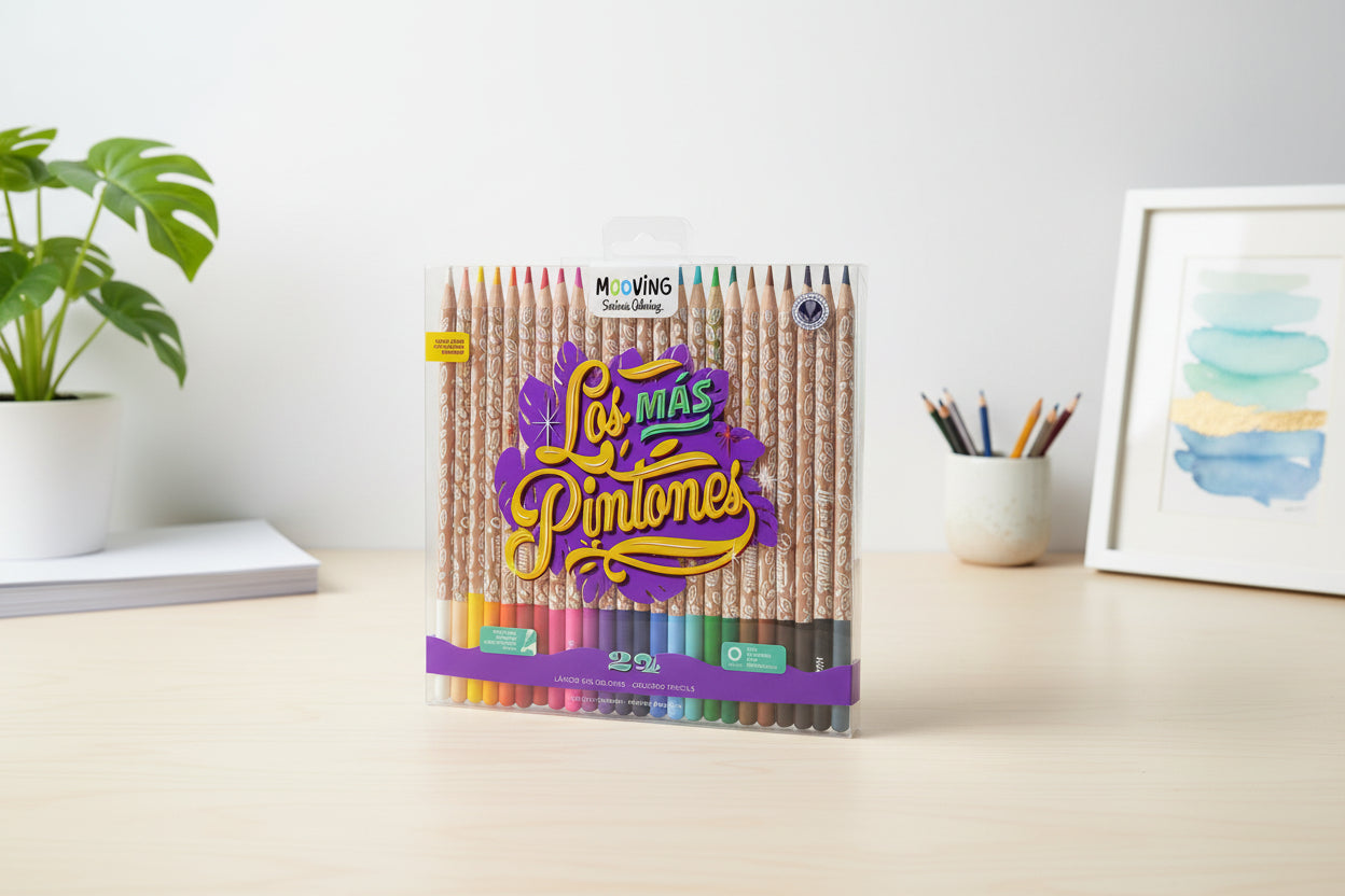 Colores 24pz Mooving