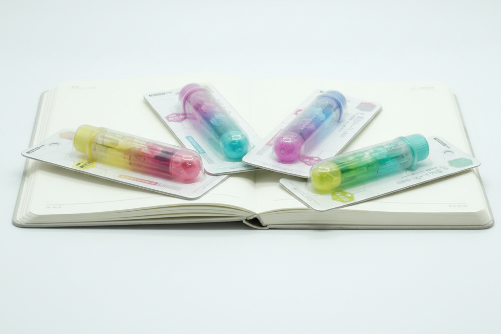 2 en 1 Transparente - Pegamento y Corrector en Cinta